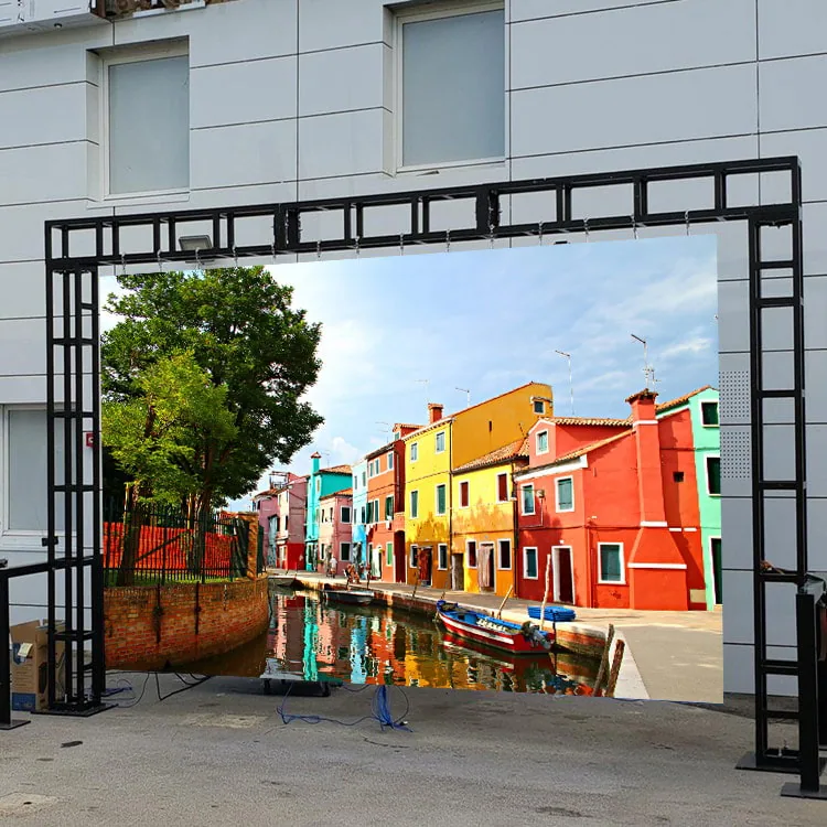 Outdoor P4.81 rental LED display